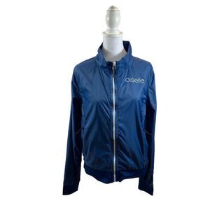 Ladies Oiselle Brand Full Zip Lightweight Running Jacket Size 4‎